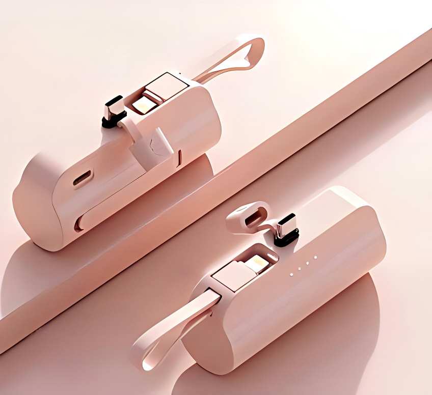 5000mAh Pocket-sized Mini Power Bank, 20W Fast Charging Function.