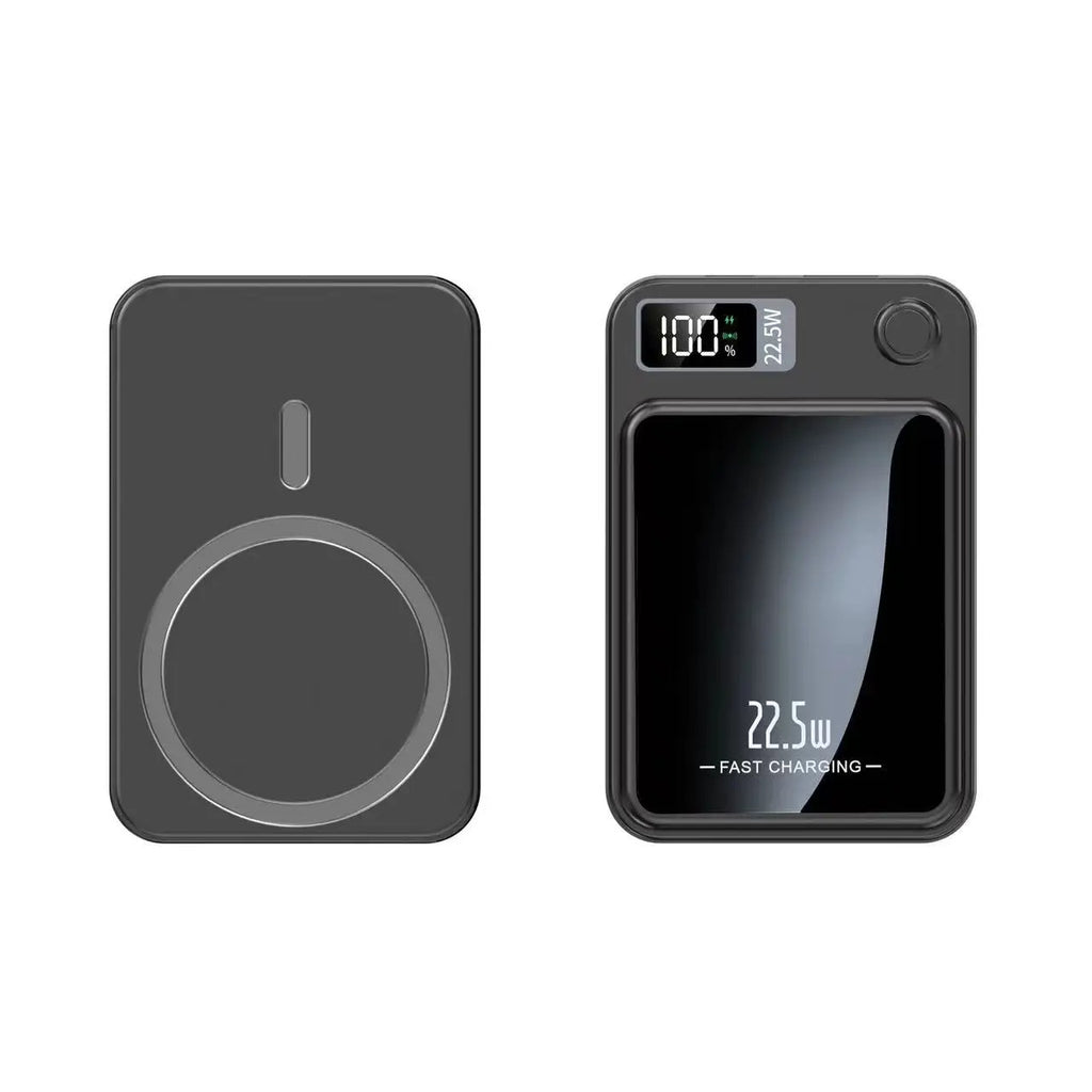 Magnetic Wireless Power Bank, Super Fast Charging, Portable External Battery Power Bank .