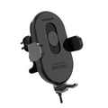 Безжично зарядно ProMate, Powermount, 15W, Smart Sensor Car Wireless Charger, Auto-Alignment Qi Coil, Gooseneck Dash and AC Vent Mount, Intelligent Auto Clamping, 4.7-6.7 Compatibility, Черен (POWERMOUNT-15W)