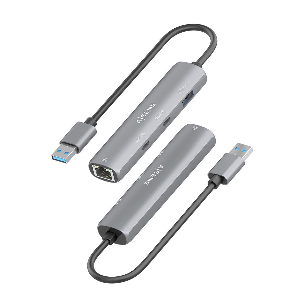 USB Hub Aisens ASUC-4P036-GR Grey