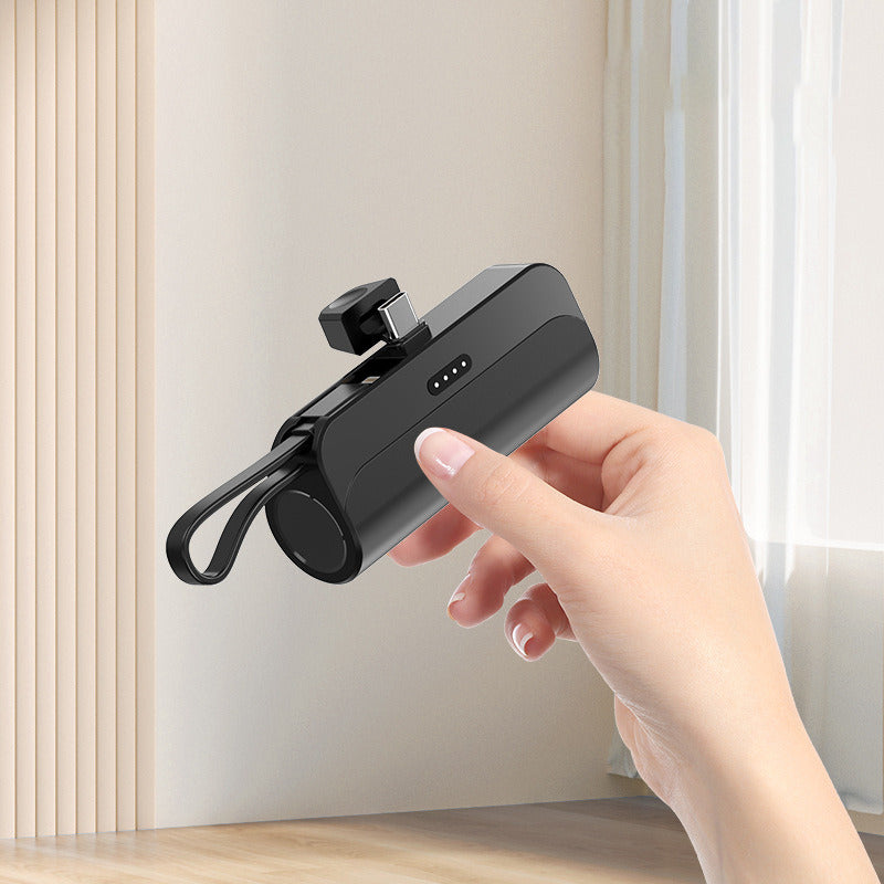 5000mAh Pocket-sized Mini Power Bank, 20W Fast Charging Function.