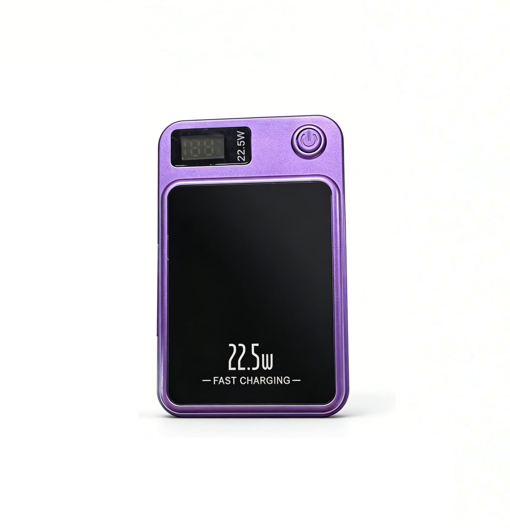 Magnetic Wireless Power Bank, Super Fast Charging, Portable External Battery Power Bank .