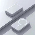 20W Power Bank With Magnetic Closure, 10000mAh, Portable, Wireless, Fast Charging, MagSafe
