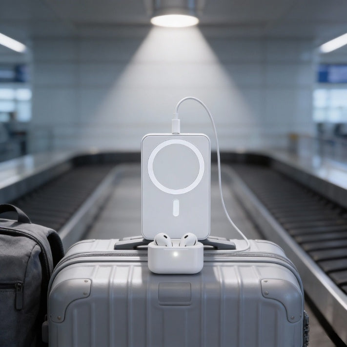 20W Power Bank With Magnetic Closure, 10000mAh, Portable, Wireless, Fast Charging, MagSafe