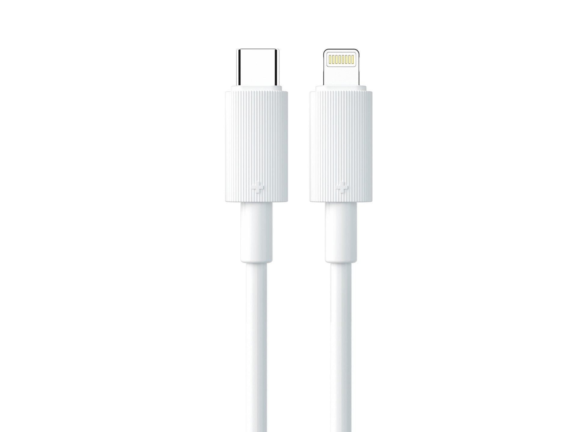 Techancy Cabo Pd De Carregamento Rápido 1m Branco TB1769,Tipo-C Para Ip, Carregamento Rápido De 30w Compatível Com Iphone/Ipad
